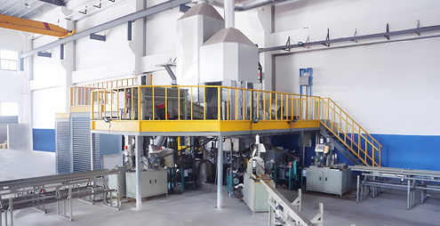 铜棒生产车间-熔炼锻造